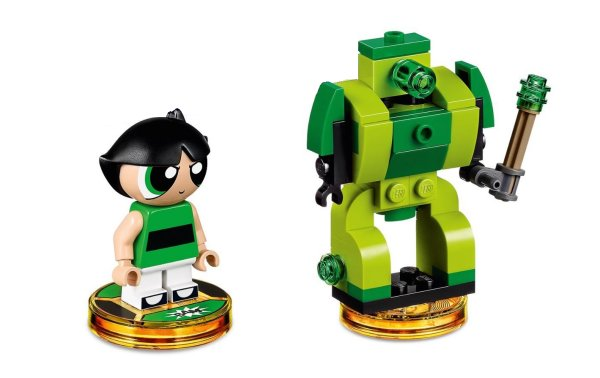 LEGO 71343 Fun Pack - The Powerpuff Girls (Buttercup and Mega Blast Bot)