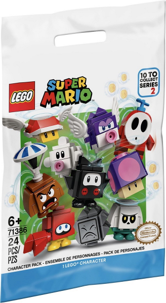 LEGO 71386 Character, Super Mario, Series 2 (Complete Random Set of 1 Character)