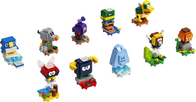 LEGO 71402-2 Character, Super Mario, Series 4 (Complete Series of 10 Complete Character Sets)