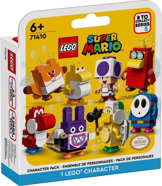 LEGO 71410 Character, Super Mario, Series 5 (Complete Random Set of 1 Character)