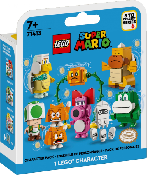 LEGO 71413 Character, Super Mario, Series 6 (Complete Random Set of 1 Character)