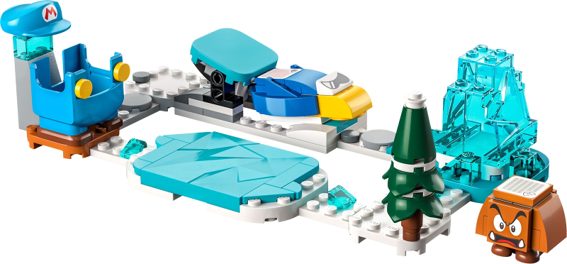 LEGO 71415 Ice Mario Suit and Frozen World - Expansion Set