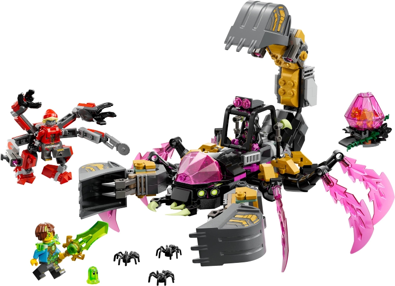 LEGO 71513 Nightmare Scorpion Digger