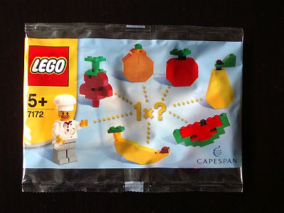 LEGO 7172 Apple - Capespan Promotional polybag