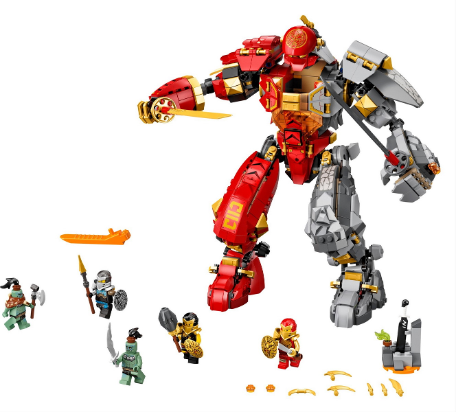 LEGO 71720 Fire Stone Mech