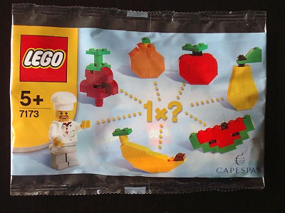 LEGO 7173 Pear - Capespan Promotional polybag