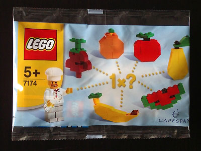 LEGO 7174 Banana - Capespan Promotional polybag
