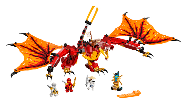 LEGO 71753 Fire Dragon Attack