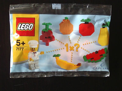 LEGO 7177 Orange - Capespan Promotional polybag