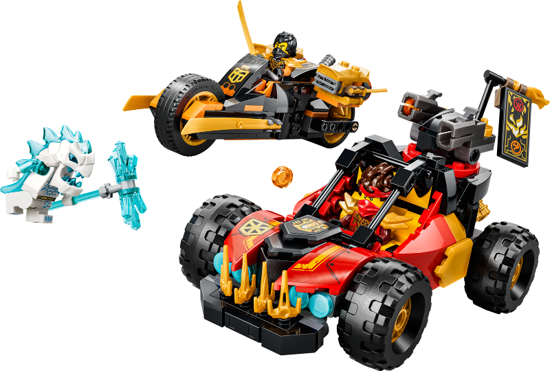 LEGO 71864 Kai and Cole's Combiner Vehicles