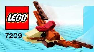 LEGO 7209 Pteranodon polybag