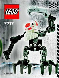 LEGO 7217-2 Bad Guy (Duracell 8 pack AA Battery Promotion) (Braca)