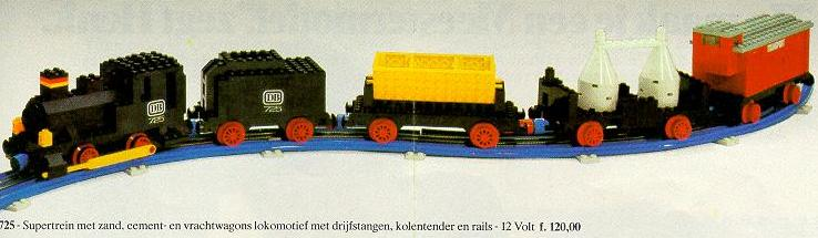 LEGO 725-2 12V Freight Train and Track