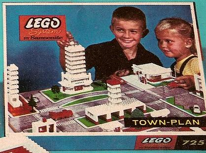 LEGO 725-3 Town Plan