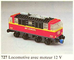 LEGO 727 12V Locomotive