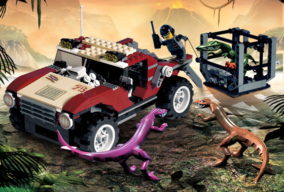 LEGO 7296 Dino 4WD Trapper