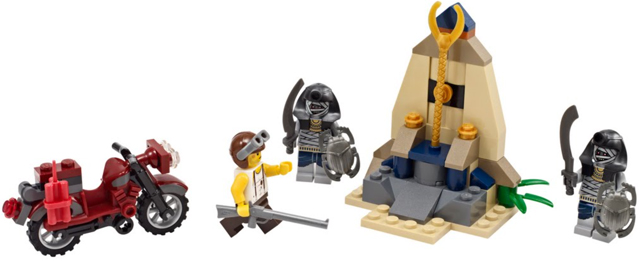 LEGO 7306 Golden Staff Guardians