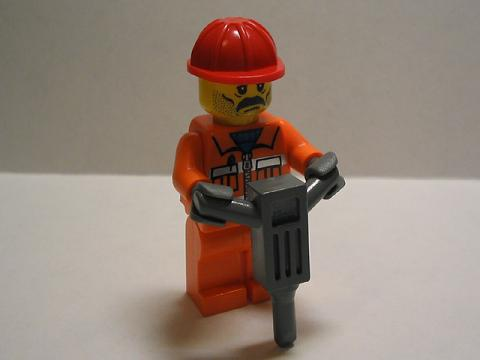 LEGO 7324-10 Advent Calendar 2005, City (Day  9) - Construction Worker