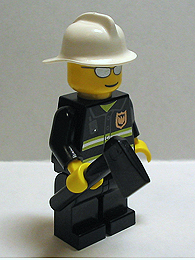 LEGO 7324-2 Advent Calendar 2005, City (Day  1) - Fireman