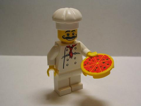 LEGO 7324-22 Advent Calendar 2005, City (Day 21) - Pizza Chef