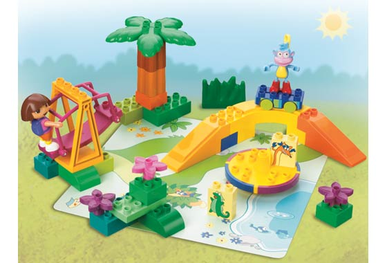 LEGO 7332 Dora and Boots at Play Park