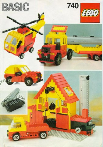 LEGO 740 Basic Building Set