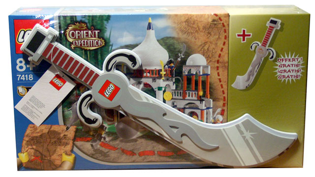 LEGO 7418-2 Scorpion Palace and Foam Scimitar
