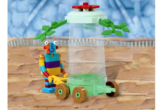 LEGO 7445 Stripy's Flower Cart