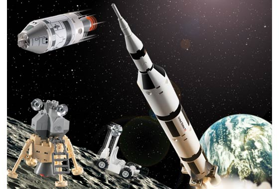 LEGO 7468 Saturn V Moon Mission