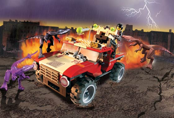 LEGO 7475 Fire Hammer vs. Mutant Lizards