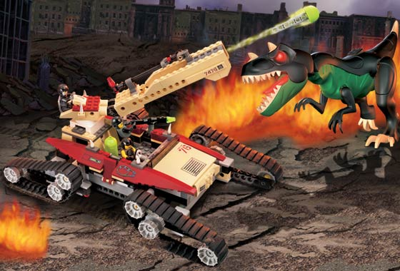 LEGO 7476 Iron Predator vs. T-Rex