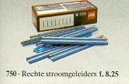 LEGO 750 8 Straight 12V Conducting Rails