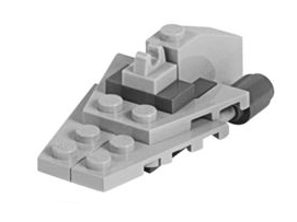 LEGO 75023-10 Advent Calendar 2013, Star Wars (Day  9) - Republic Assault Ship