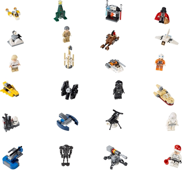 LEGO 75056 Advent Calendar 2014, Star Wars