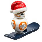 LEGO 75184-25 Advent Calendar 2017, Star Wars (Day 24) - BB-8 with Santa Hat