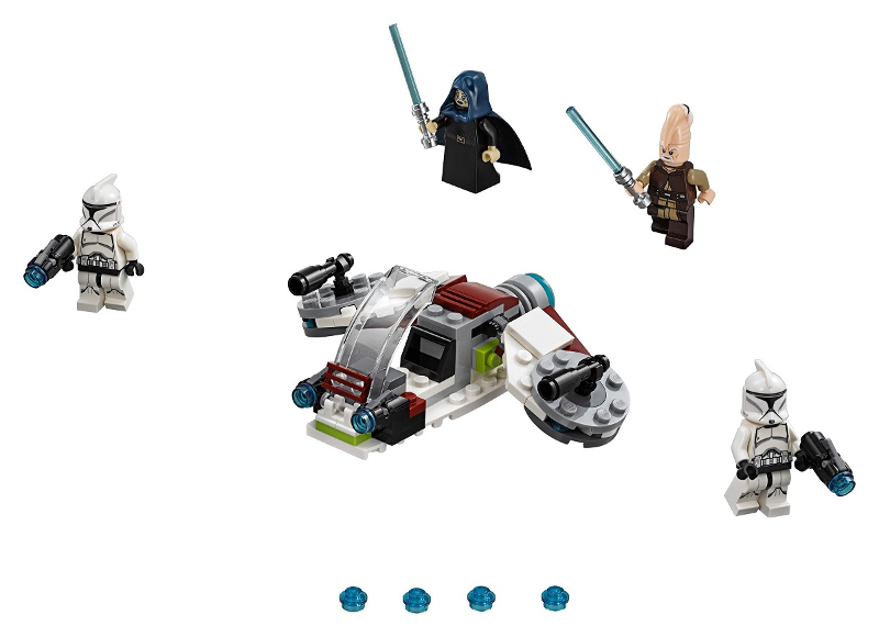 LEGO 75206 Jedi and Clone Troopers Battle Pack