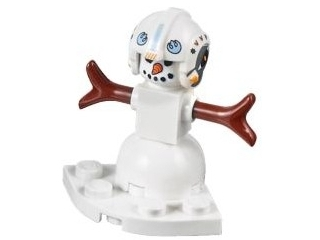 LEGO 75213-25 Advent Calendar 2018, Star Wars (Day 24) - Rebel Pilot Snowman