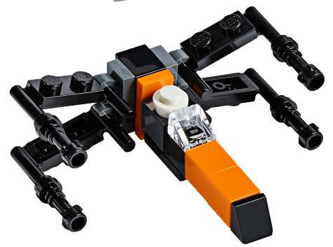 LEGO 75245-6 Advent Calendar 2019, Star Wars (Day  5) - Poe Dameron's X-wing Fighter