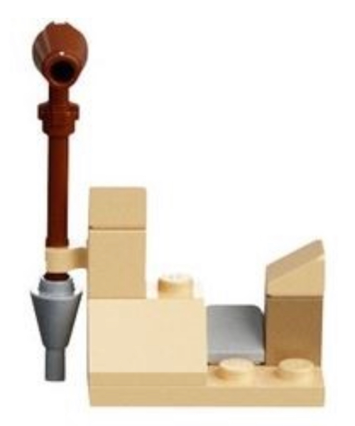 LEGO 75307-10 Advent Calendar 2021, Star Wars (Day  9) - Tusken Raider’s Weapon Rack