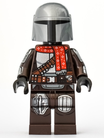 LEGO 75307-25 Advent Calendar 2021, Star Wars (Day 24) - The Mandalorian / Din Djarin / 'Mando' (Festive Outfit)