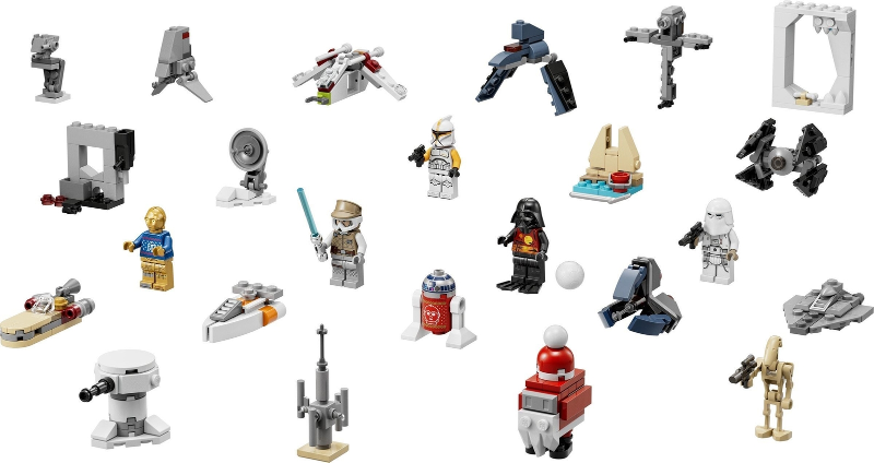 LEGO 75340 Advent Calendar 2022, Star Wars