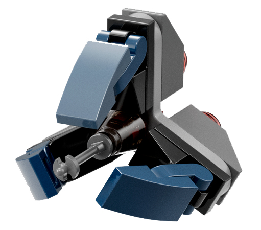 LEGO 75340-4 Advent Calendar 2022, Star Wars (Day  3) - Droid Trifighter