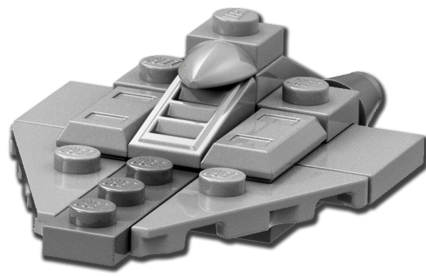LEGO 75340-5 Advent Calendar 2022, Star Wars (Day  4) - Acclamator Class Assault Ship