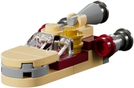 LEGO 75395-24 Advent Calendar 2024, Star Wars (Day 23) - Luke Skywalker's Landspeeder