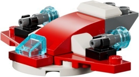 LEGO 75395-25 Advent Calendar 2024, Star Wars (Day 24) - The Crimson Firehawk