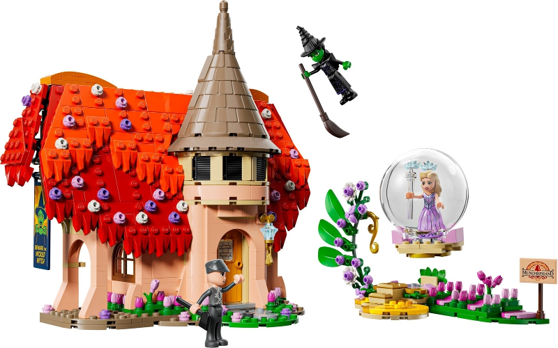 LEGO 75690 Glinda & Elphaba Visit Munchkinland