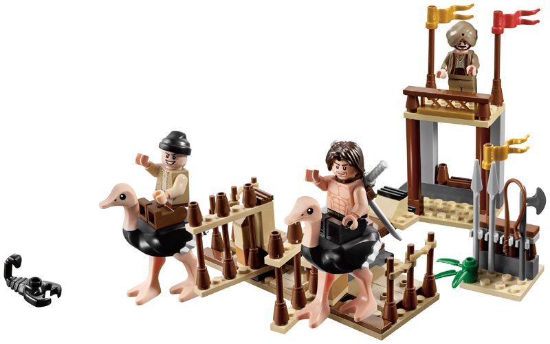 LEGO 7570 The Ostrich Race