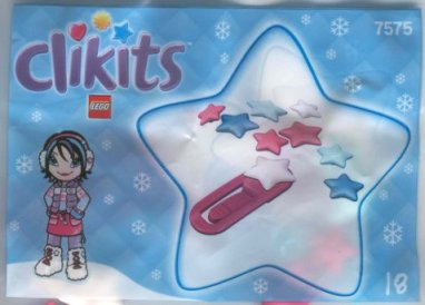 LEGO 7575-19 Advent Calendar 2004, Clikits (Day 18) - Paper Clip / Hair Clip