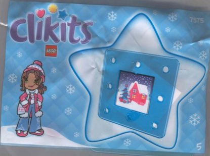 LEGO 7575-6 Advent Calendar 2004, Clikits (Day  5) - Picture Frame