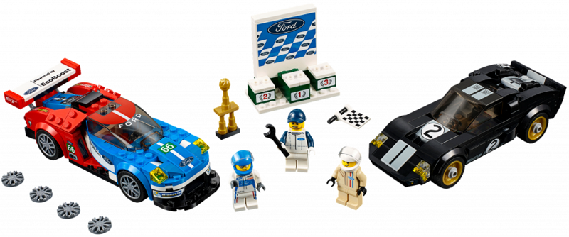 LEGO 75881 2016 Ford GT & 1966 Ford GT40